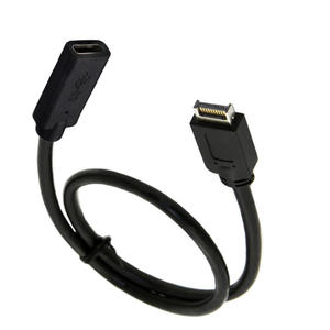 Câble de <span class=keywords><strong>carte</strong></span> mère de bureau USB Type-C femelle et mâle vers Type E 20P mâle Adaptateur Câble de <span class=keywords><strong>disque</strong></span> <span class=keywords><strong>dur</strong></span> mobile - Product Image 6