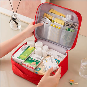 <span class=keywords><strong>2023</strong></span> viaje de <span class=keywords><strong>negocios</strong></span> portátil de tela Oxford Kits de emergencia médica bolsa organizadora kit médico bolsa de almacenamiento de pastillas - Product Image 5