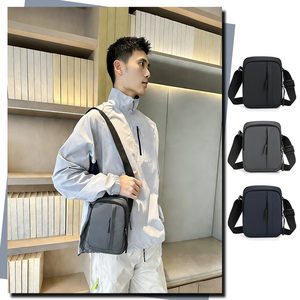 Bolso <span class=keywords><strong>Bandolera</strong></span> Mini para <span class=keywords><strong>Hombre</strong></span>, Personalizado con Logotipo, a la Moda, Casual, Ligero, para Teléfono, con Nailon Impermeable, Venta al Por Mayor - Product Image 1
