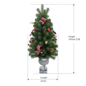 Árbol de Navidad Artificial de PVC Personalizado y Ecológico para Decoración Navideña en Interiores - Product Image 1