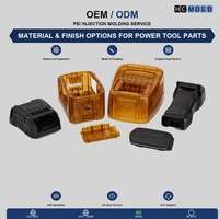 Moulage par injection PEI de précision pour pièces d'outils électriques avec options de matériaux et de finitions