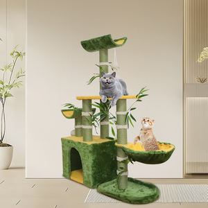 Haute qualité Offre Spéciale bambou forme chat escalade arbre chat jouant gratter chat endormi sisal <span class=keywords><strong>griffoir</strong></span> - Product Image 4