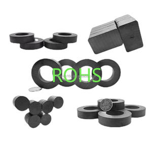 Imán de Ferrita Permanente con Núcleo Cerámico para Filtro, Rotor de Altavoz y Componente Magnético de Motor Eléctrico - Product Image 4