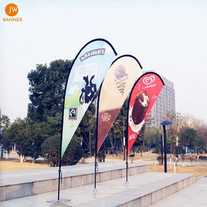 Banderas de lágrima voladoras para exteriores de primera calidad, banderas de exhibición al por mayor personalizadas, carteles de lágrima, publicidad, clase de bandera de playa - Product Image 2