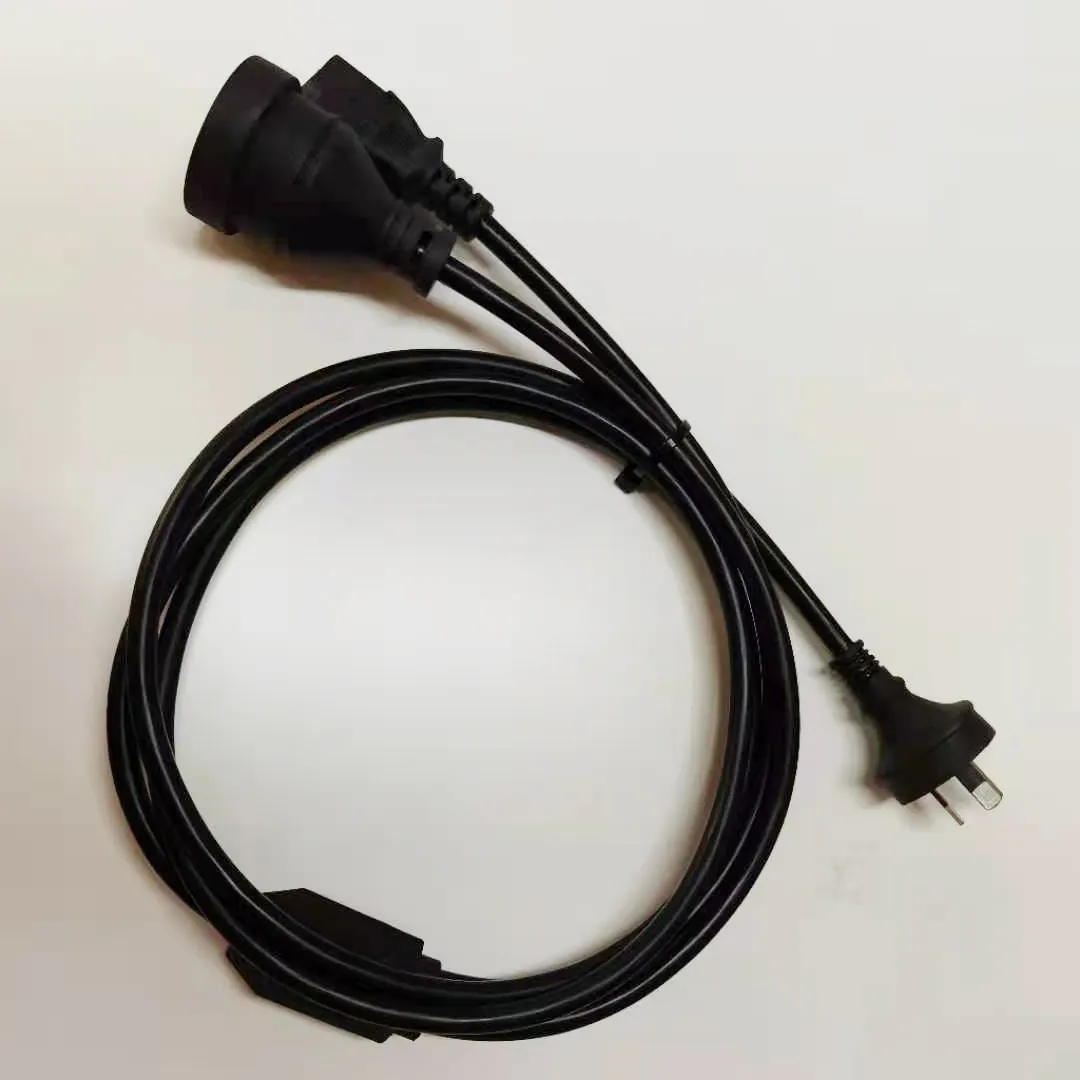 AC DC power cable China custom wiring harness manufacturer electronic wire harness power cord line OEM electronic power lead