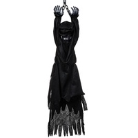 Squelette de décoration en gros, accessoire effrayant suspendu, taille réelle, corps entier, squelette humain, articulations mobiles, squelette en plastique d'halloween