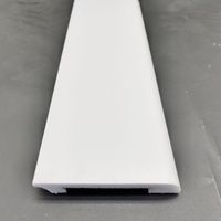 Moulure de sol en polystyrène PS, profilé décoratif pour bordure murale, pour projets de décoration intérieure résidentielle et commerciale
