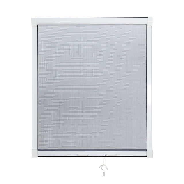 Aluminium Retractable Fiberglass Roller Screen Window Anti-Mosquito Insect Mesh Sliding Fly Screen Window