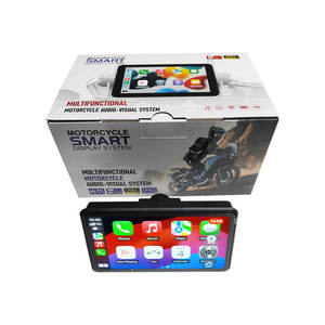Navegador para Motocicleta H752 de 5 Pulgadas con Pantalla IPS, Cámara Frontal IPX8, Carplay Inalámbrico - Product Image 3