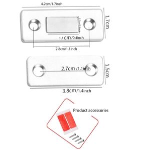 Loquets <span class=keywords><strong>de</strong></span> <span class=keywords><strong>porte</strong></span> magnétiques coulissants Loquets <span class=keywords><strong>de</strong></span> <span class=keywords><strong>porte</strong></span> magnétiques <span class=keywords><strong>de</strong></span> <span class=keywords><strong>placard</strong></span> dissimulés Loquets <span class=keywords><strong>de</strong></span> <span class=keywords><strong>porte</strong></span> magnétiques - Product Image 5