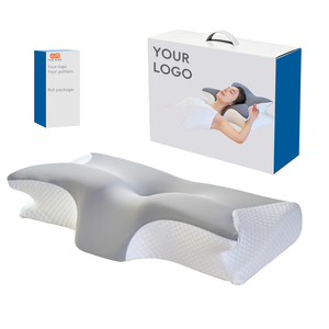 YUE RISE Ergonomik Toplu Sipariş Özel Tedarik OEKO Sertifikalı Boyun Ağrısını Hafifleten Hafızalı Köpük Yatak Yastığı Otel Hastane İçin - Product Image 1