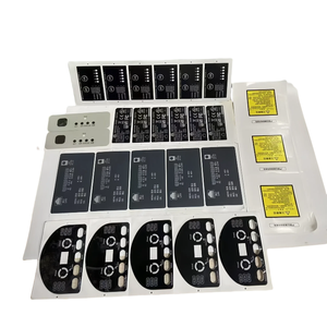 Tùy Chỉnh Dính Polycarbonate PC Phía Trước Bảng Điều Khiển Nhãn Tên Nơi Lớp Phủ Đồ Họa Dán Cho Bao Bì Điện Tử Nhãn - Product Image 1