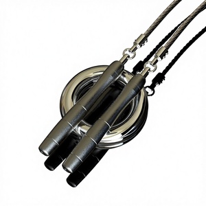 Cuerda de Saltar con Hebilla Metálica y Cable de Acero MOGOLD para Mujeres, para Fitness, Competencia, Culturismo y Exámenes - Product Image 1