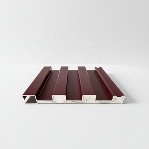 แผ่นหลังคาโลหะฉนวนกันความร้อนเคลือบอ<span class=keywords><strong>ล</strong></span>ูมิเนียม สำหรับโรงแรม ทนไฟ ทนน้ำ - Product Image 1