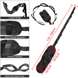 Sangle d'entraînement extensible <span class=keywords><strong>de</strong></span> haute qualité, sangle <span class=keywords><strong>de</strong></span> yoga pour la remise en forme, sangle pour les ligaments <span class=keywords><strong>de</strong></span> la cheville, bande d'étirement pour les jambes et les pieds - Product Image 4
