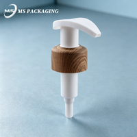 24/410 & 28/410 Distributeur de pompe à lotion Impression par transfert d'eau Bouteille PET avec serrure Emballage cosmétique en plastique gauche droite