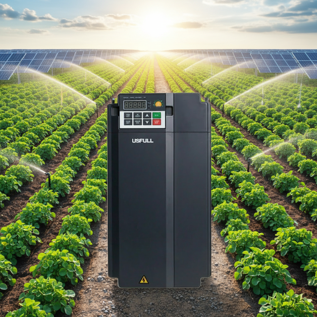 USFULL 2.2kw Solar Pump Inverter AC Drive VFD Controller for Water Pump Irrigation