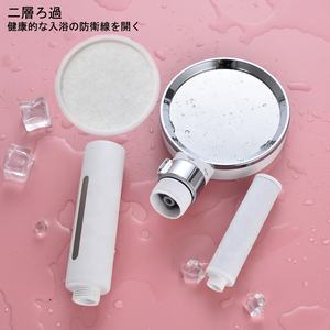 Vente à chaud transfrontalière ABS <span class=keywords><strong>SPA</strong></span> 3 fonctions charbon actif suralimenté élimine le <span class=keywords><strong>chlore</strong></span> résiduel filtre à main douche - Product Image 3