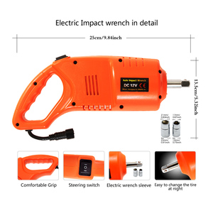 Móvil de alta calidad plataforma elevadora de tijera Jack 5 Ton eléctrica tijera Jack con llave de <span class=keywords><strong>la</strong></span> herramienta - Product Image 4