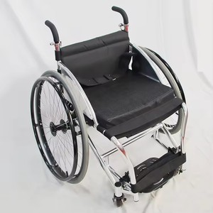 Fauteuil roulant manuel léger en aluminium certifié CE à dégagement rapide pour personnes handicapées, usage sportif - Product Image 3
