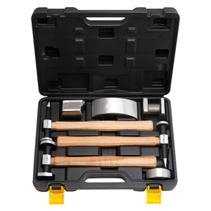 Kit d'outils de marteau de réparation de bosses de carrosserie automobile écologique 7 pièces pour la Source d'alimentation manuelle de réparation de voiture - Product Image 1