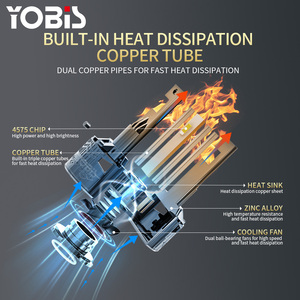 Yobis Q25 4570 CSP Puce Haute Puissance 300W 30000lm Canbus 3000k 6000K LED Ampoules De Phares De Voiture H4 H7 H11 9005 9006 H13 <span class=keywords><strong>Auto</strong></span> LED - Product Image 5