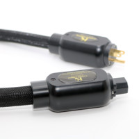 Cable de Alimentación para Audiófilos OCC, Plateado en Plata, Cobre Puro, Enchufe Universal EU/US, Cable HIFI para Amplificador de Audio y Video, Equipo Estéreo