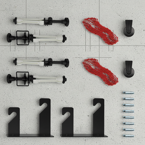 Système de support de <span class=keywords><strong>fond</strong></span> photo manuel à double rouleau pour montage mural et plafond, accessoires de <span class=keywords><strong>photographie</strong></span> et de diffusion en direct - Product Image 4