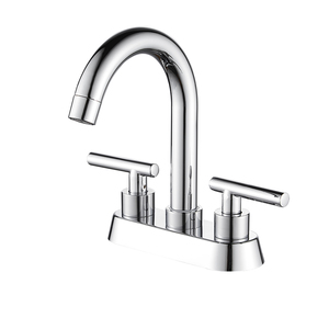 Salle de bain zinc <span class=keywords><strong>noir</strong></span> <span class=keywords><strong>main</strong></span> <span class=keywords><strong>eau</strong></span> chaude <span class=keywords><strong>froide</strong></span> 2 double poignée <span class=keywords><strong>robinet</strong></span> de bain mural - Product Image 5