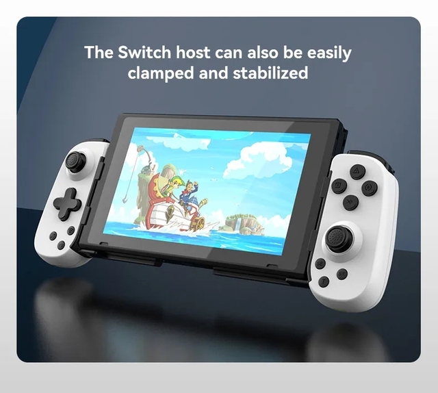 Stretch Wireless BT Gamepad with Vibration Motor for Android/iOS/Windows 7/10/11/MAC OS/ Switch