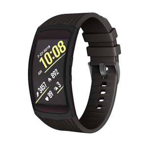 Correa de silicona deportiva para Samsung <span class=keywords><strong>Galaxy</strong></span> <span class=keywords><strong>Gear</strong></span> Fit2 <span class=keywords><strong>Pro</strong></span> Watch Band Correas de muñeca para Samsung <span class=keywords><strong>Gear</strong></span> <span class=keywords><strong>Fit</strong></span> <span class=keywords><strong>2</strong></span> - Product Image 1