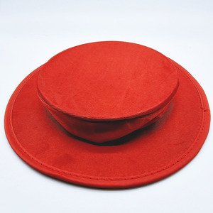 Sombrero Mágico Plegable G0159, Negro, con Diseño de Cartas de Póker, Rojo, Accesorio de Magia para Escenario - Product Image 3