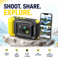 Fotocamera Digitale 64MP con Autofocus e Schermo CMOS per Ritratti, Vacanze, Studenti e Scatti Quotidiani, Conforme RoHS