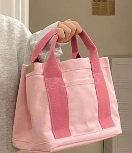 Sac fourre-tout en toile pour femmes, sac de courses réutilisable en coton 12OZ avec poche pour les voyages quotidiens - Product Image 3