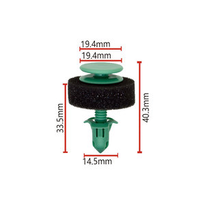 Plaque anti-vibration de 33,5 mm d'épaisseur pour panneau de garniture intérieure de porte de voiture B223 - Product Image 1