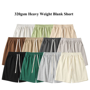 Taille haute casual unisexe été course personnalisé français éponge sport basket-ball garçon Biker hommes Shorts - Product Image 4