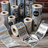 Papel Adhesivo de Vinilo Holográfico Impermeable Personalizado XJY en Hojas y Rollos