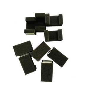 Custom Die-cut Shape Flame Retardant Polyurethane <strong>Foam</strong> with 3M <strong>Adhesive</strong> Tape - Product Image 2