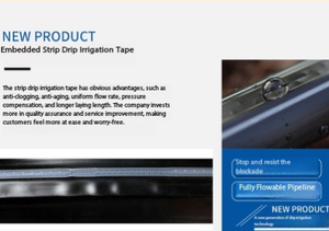 Nastro per irrigazione a goccia in PE nero morbido da 16 mm per microirrigazione agricola, ideale per giardini domestici, serre e tubi dell'<span class=keywords><strong>acqua</strong></span> - Product Image 3