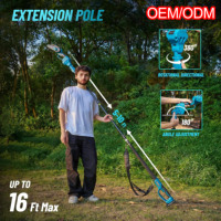 Ensemble d'outils électriques de jardinage d'extérieur portable, tronçonneuses à une main de 6 pouces, scies à chaîne télescopiques, combinaison OEM ODM
