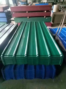 Offre Spéciale Tôle de toiture Tôle d'acier ondulée revêtue de <span class=keywords><strong>zinc</strong></span> anticorrosion - Product Image 4