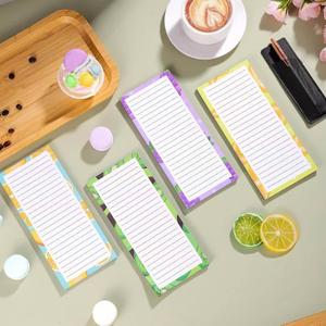 Imanes Magnéticos Suaves para Refrigerador con Diseños Florales y de Frutas, Notas Adhesivas para Listas de Compras, Planificador y Notas - Product Image 6