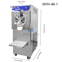 Mvckyi 5 Programma Ijs Mream Maken Machine Leveranciers En Prijzen Bevroren Fruit Ijs Machine Italiaanse Gelato Maken Machine