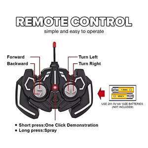 Nouvelle arrivée PVC échelle vers le bas télécommande jouet voiture sans fil contrôle voiture <span class=keywords><strong>6</strong></span> roues enfants RC jouet véhicule - Product Image 2