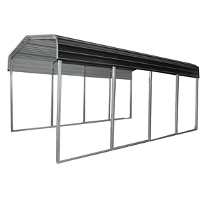 ESGC1220 Sortie d'usine Abri <span class=keywords><strong>de</strong></span> voiture en métal pour une voiture, <span class=keywords><strong>garage</strong></span> extérieur préfabriqué en acier, toit <span class=keywords><strong>ouvert</strong></span>, abri <span class=keywords><strong>de</strong></span> jardin, <span class=keywords><strong>garage</strong></span> <span class=keywords><strong>de</strong></span> stockage pour <span class=keywords><strong>moto</strong></span> - Product Image 6