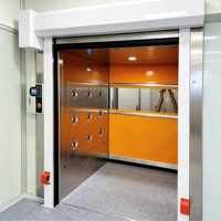 Puerta Enrollable Rápida Industrial Automática de PVC para Almacén