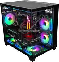 Nouvel ordinateur de bureau de jeu AMD 9 3900X 3,8 GHz avec double carte graphique dédiée Qualcomm, 24 Go 32 Go 3600 MHz, mémoire RGB, boîtier en aluminium, version anglaise