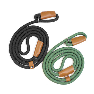 Cuerda de poliéster de PU de alta calidad personalizada, cómoda, ajustable, duradera, para mascotas, conjunto de <span class=keywords><strong>collar</strong></span> de correa de perro - Product Image 5