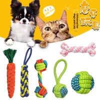 Jouet en corde tressée à nouer pour chien, idéal pour les Corgis, modèle Msqb1, vente en gros