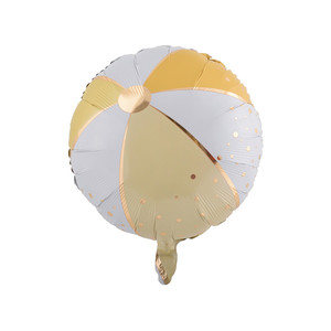 Verano Hawaii fiesta globo natación anillo playa bola forma globos de aluminio para actividades al aire libre playa fiesta - Product Image 5